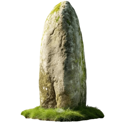 Menhir de Carnac pour une page web locale